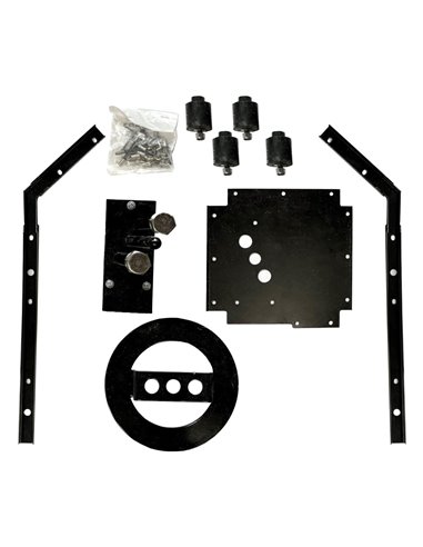 Kit support roue de secour sur capot pour Defender jusqu'à 1998 