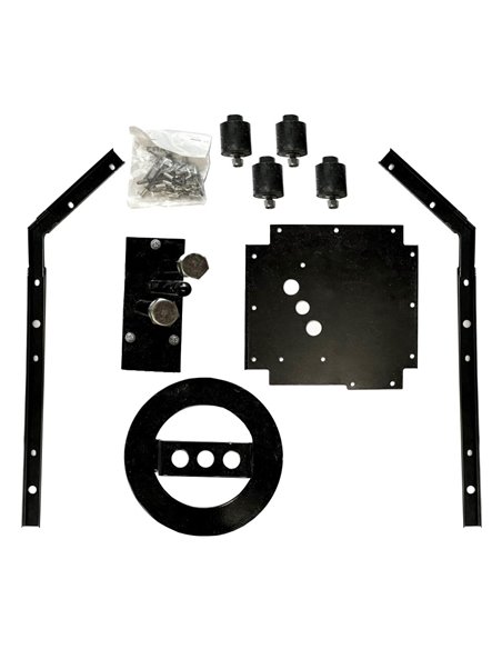 Kit support roue de secour sur capot pour Defender jusqu'à 1998
