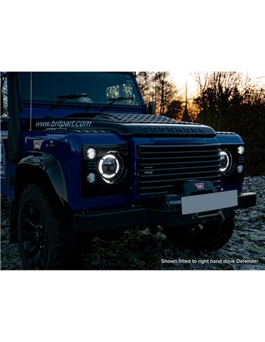 Phare LED de type halo (à l'unité) pour Land Rover Defender 